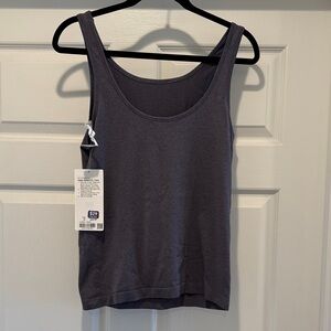 BNWT lululemon athletica Charcoal Seek Simplicity tank size 10